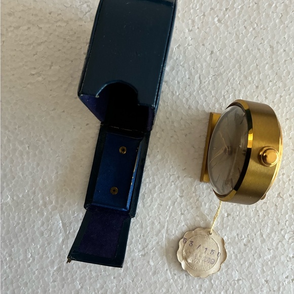 Vintage ImHof Swiss Alarm Manual Wind Travel Clock - Picture 9 of 10